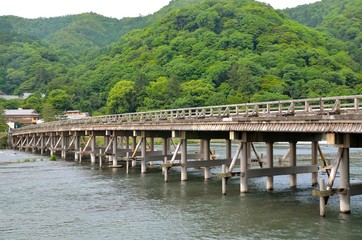 京都　渡月橋