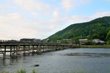 Fototapeta premium 京都 渡月橋