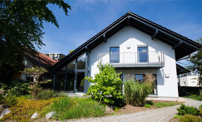 Wohnen im Grünen, Haus mit Garten