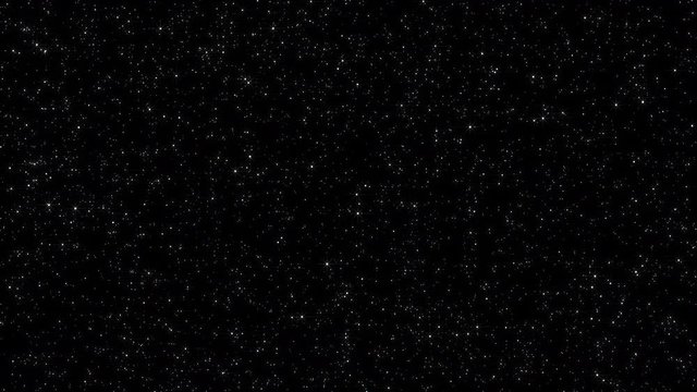 Loopable: Spinning 3D star field.