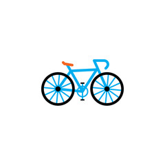 bike icon vector, solid logo illustration, pictogram isolated on white