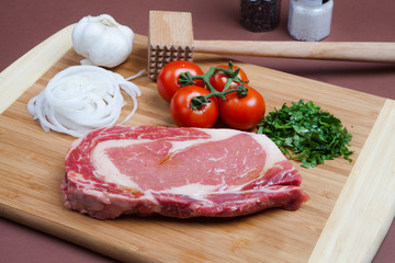 Steak, Rib Eye steak, 