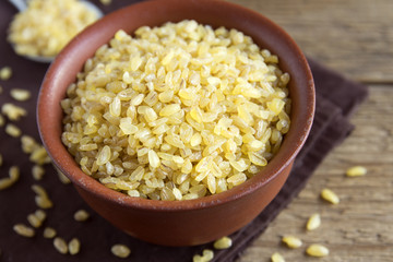 raw bulgur