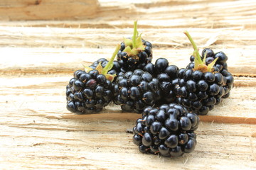 Still Life. Blackberries are part of a healthy diet