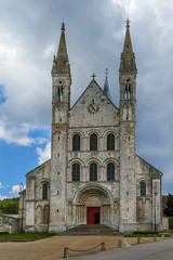 Fototapeta na wymiar Abbey of Saint-Georges, Boscherville, France