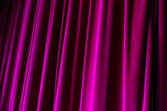 Purple Drop Curtain, 2016