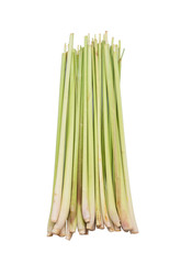 Lemon grass isolated on white background