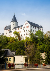 Fototapeta na wymiar Schloss Schwarzenberg in Sachsen