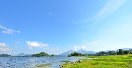 青空と風の湖