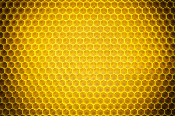Circular honeycomb background. Elliptic gradient.