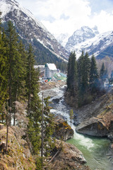 Dombay. River Amanauz