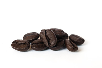 Coffee isolated white background.