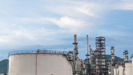 Petrochemical, oil refinery