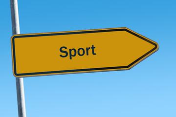 Schild 65 - Sport