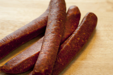 chorizo sausages
