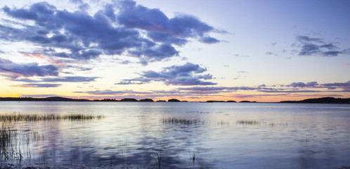 Obraz premium Sunset at sea