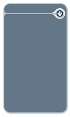 Vector text box for your text and arrow