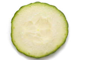 Sliced cucumber
