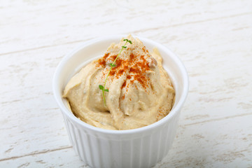 Arabic traditional cuisine - hummus