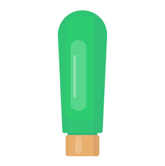 Perfume bottle vector template