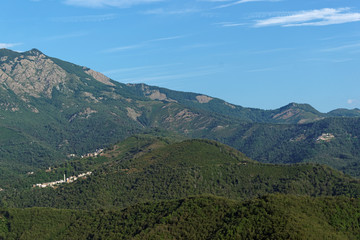 Fototapeta premium Village de Castagniccia en haute Corse