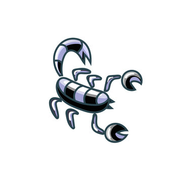 little cute lone scorpion for your design