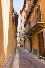 Obraz premium the ancient are narrow street