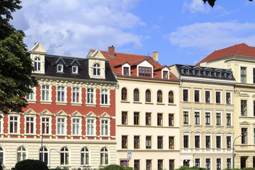 Altstadtfassaden in Goerlitz