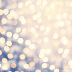 Obraz premium Abstract bright blur sparkle and glittering shine bubble lights