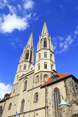 Fototapeta na wymiar Kirche St Peter und Paul in Goerlitz