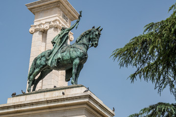 Obraz premium Monument to the Constitution of 1812 in Cadiz