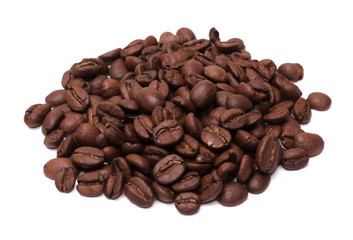 Isolated Coffee Beans