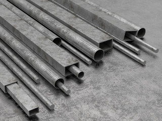 metal pipes