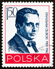 Postage stamp Poland 1978 Stanislaw Dubois, Polish Journalist