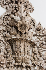Traditional Thai style sculpture pattern