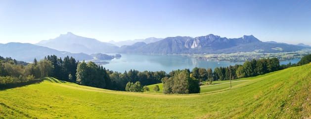 Blick auf Mondsee - Salzkammergut