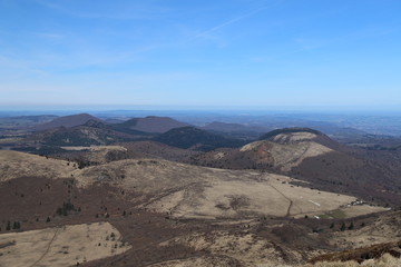 Fototapeta na wymiar Volcans d'Auvergne