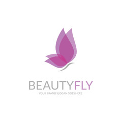 Butterfly logo. 