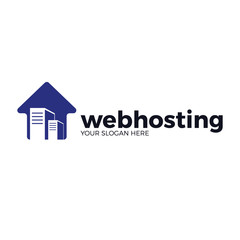 server hosting vector logo