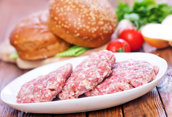 raw burgers