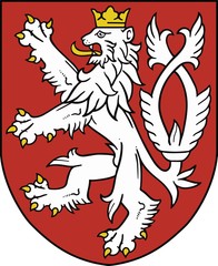 Fototapeta premium Czech Republic Coat of arm 