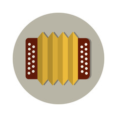 Accordion Traditional Beer Oktoberfest Festival Holiday Icon