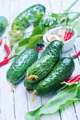 cucumbers