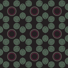 Seamless ornament pattern vector tile