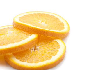 Thinly sliced fresh orange