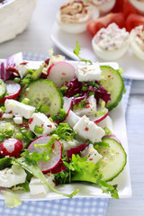 Bowl of healthy salad