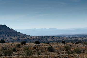 Fototapeta premium Layers of The Mountain Zebra National Park