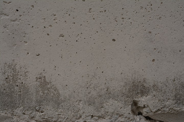 Old concrete with decal