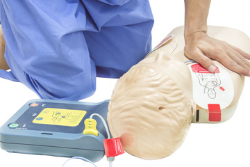 cpr with AED