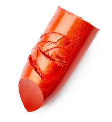 Lipstick isolated on white background